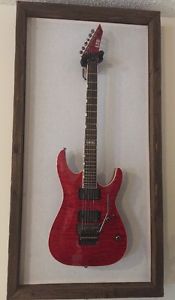 ESP LTD MH-401QM Electricity Guitar Trans Red
