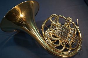 1961 Elkhart Conn 6D Double French Horn with Case and Mouthpiece