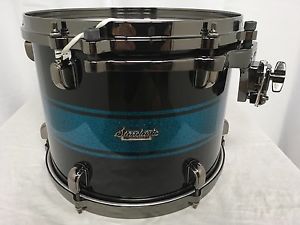 Tama Starclassic Bubinga 13" Diameter X 10" Deep Tom/Blue Sparkle Racing Stripe