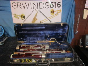 schreiber wood bassoon #5090