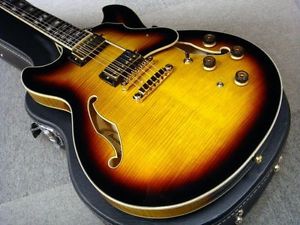 Ibanez AS153 Super58PU installing w/Hard Case,Certificate