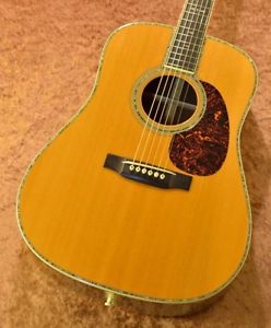 Martin D-45V '09 Naturat w/hard case Free shipping Guitar Bass from Japan #E782