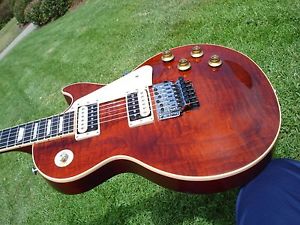 2014 Gibson Les Paul Traditional Pro II Floyd Rose Piezo Royal Crimson Wine Red