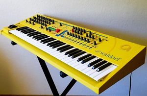 WALDORF Q ANALOG MODELING WAVE TABLE FM SYNTHESIZER RARE VINTAGE