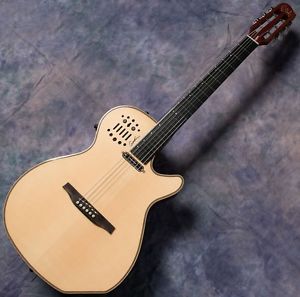 Godin/Multiac Spectrum SA Natural w/soft case F/S Guiter From JAPAN #G99