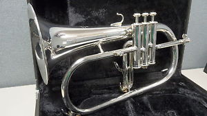 Yamaha YFH-631G Professional Flugelhorn Silver