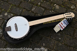 NEU Goodtime Solana Gitarrenbanjo mit Pickup und Gigbag Made in USA