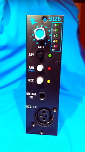 API 512B Mic Pre amp 500 series "true classic"