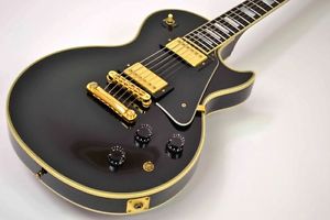 Free Shipping Used Gibson Les Paul Custom Maple Top Electric Guitar