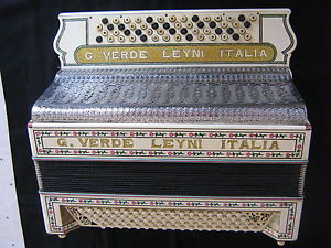 fisarmonica G. VERDE anni 40/50 pezzo unico, DA AMATORE