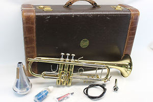 Bach Stradivarius 37 ML PRO Trumpet Professional W Hard Case & more L@@K #12/5