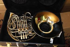 Holton H279 Professional Double French Horn MINT SPLIT BELL NICKEL SILVER QuinnT
