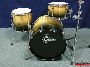 Gretsch New Classic Shellset in "Natural to Black Fade"  -   22,12,14"