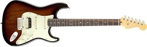 Free Shipping Fender American Deluxe Mahogany Stratocaster HSS  Used #03470391