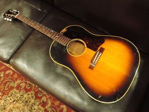 Gibson J45 J-45 1955 Vintage Acoustic Guitar Musical Instrument Excellect++ Rare
