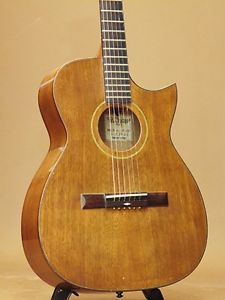 SH.Chicago OO-C ALL NATO 2000s Brown w/hard case F/S Guitar from Japan #R518