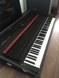 Rhodes Black Plastic Keys Full Set 88 Balance/Guide/Aluminum Rail COMPLETE