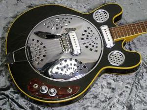 1967 Mosrite D-100 Dobro Black Resonator guitar Free Shipping