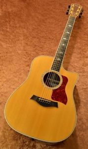 Taylor 800 Sries 810 ce Naturat w/hard case F/S Guitar Bass from Japanl #E772