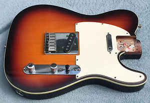 Fender American Deluxe Telecaster BODY LOADED Top Binding, Sunburst, USA Tele
