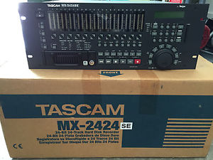 TASCAM MX-2424 SE SPECIAL EDITION WITH ADAT AND ANALOG CARDS