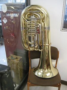 SUPERB YAMAHA YBB-641 CONCERT 4-VALVE TUBA, RECENT MODEL, DENT FREE, GOOD CASE.!