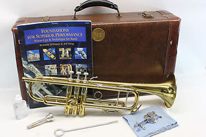 Bach Stradivarius 43 ML PRO Trumpet Professional W Hard Case & more Take a L@@K
