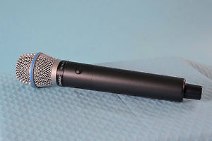 Lectrosonic HH UHF Wireless Microphone Transmitter Block 24 Used Shure 87C