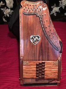 Custom Handmade Ray Choi Koa Wood Diatonic Autoharp