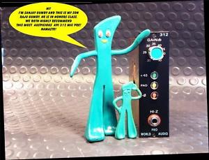 API 312 Mic Pre in 500 series format