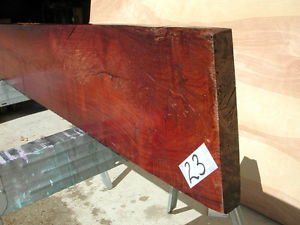 #23 Cocobolo Rosewood, beautiful board, with red, purple and black pattern