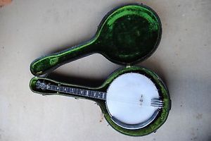 1925 B&D Bacon & Day Silver Bell 19 Fret Tenor Banjo Serial # 18716