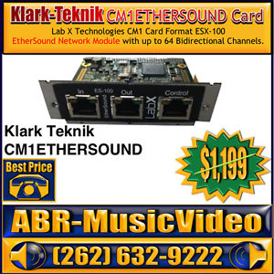 Kark Teknik CM1ETHERSOUND Card  CM1 Card Format