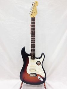 Free Shipping Used Fender American Standard Stratocaster HSS 3-Color Sunburst R