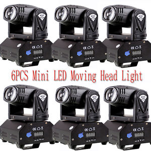 2/4/6x 60W Cree LED RGBW 4in1 Beam Moving Head Light DMX DJ Disco Stage Lighting
