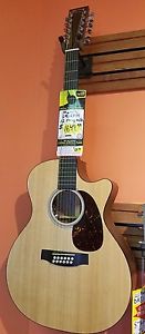 Martin GPC12PA4 12 String Acoustic Electric Guitar with Case - New Clearance