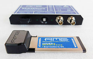 RME HDSPe MADIface + ExpressCard 128 Channel 192kHz + Neuwertig +OVP+ Garantie