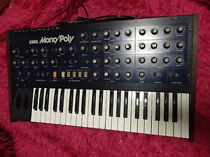 USED KORG MONO POLY monophonic synth monopoly music keyboard six ms 10 20