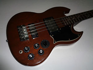 1973 Gibson EB-3 Bass  Walnut Finish  All Original  Original Case