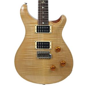 2004 PAUL REED SMITH PRS CUSTOM 24 TEN TOP ELECTRIC GUITAR IN NATURAL FINISH