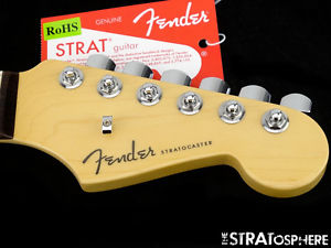 Fender American ELITE Stratocaster Strat NECK & LOCKING TUNERS USA Rosewood 2016