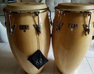 Lp classic Quinto conga pair, (Natural with Gold Hardware)Used 11"+12"