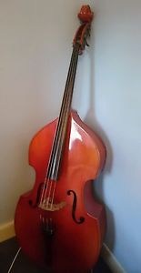 Double bass 4/4 full size unbranded
