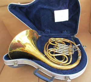 Olds Ambassador Fullerton Calif French Horn with Case
