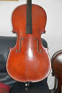 Old vintage used FRENCH CELLO, Georges CONE 1934, excellent condition