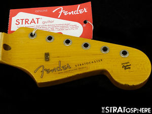 Fender USA Custom Shop 1957 Relic Stratocaster NECK Strat "Soft V" 6105 Frets