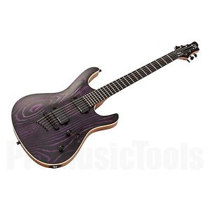 Mayones Setius 6 GTM Gothic - Monolith Black with Purple Ash Graining * NEW *