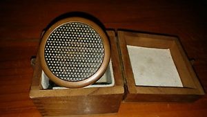 Vintage broadcast microphone