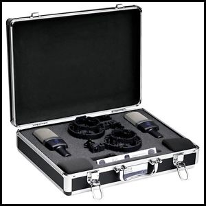 AKG C214 Matched Pair Stereo Microphone Set Professional Mic for Vocal Solo