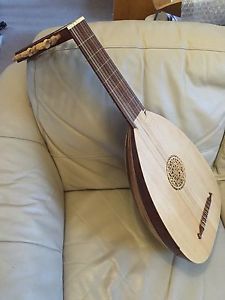 8 Course Renaissance lute - Professionally Improved EMS 'Hieber' + Hard Case